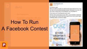 contest on Facebook