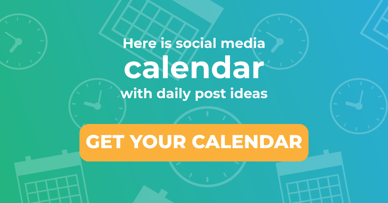 Get you social media calendar