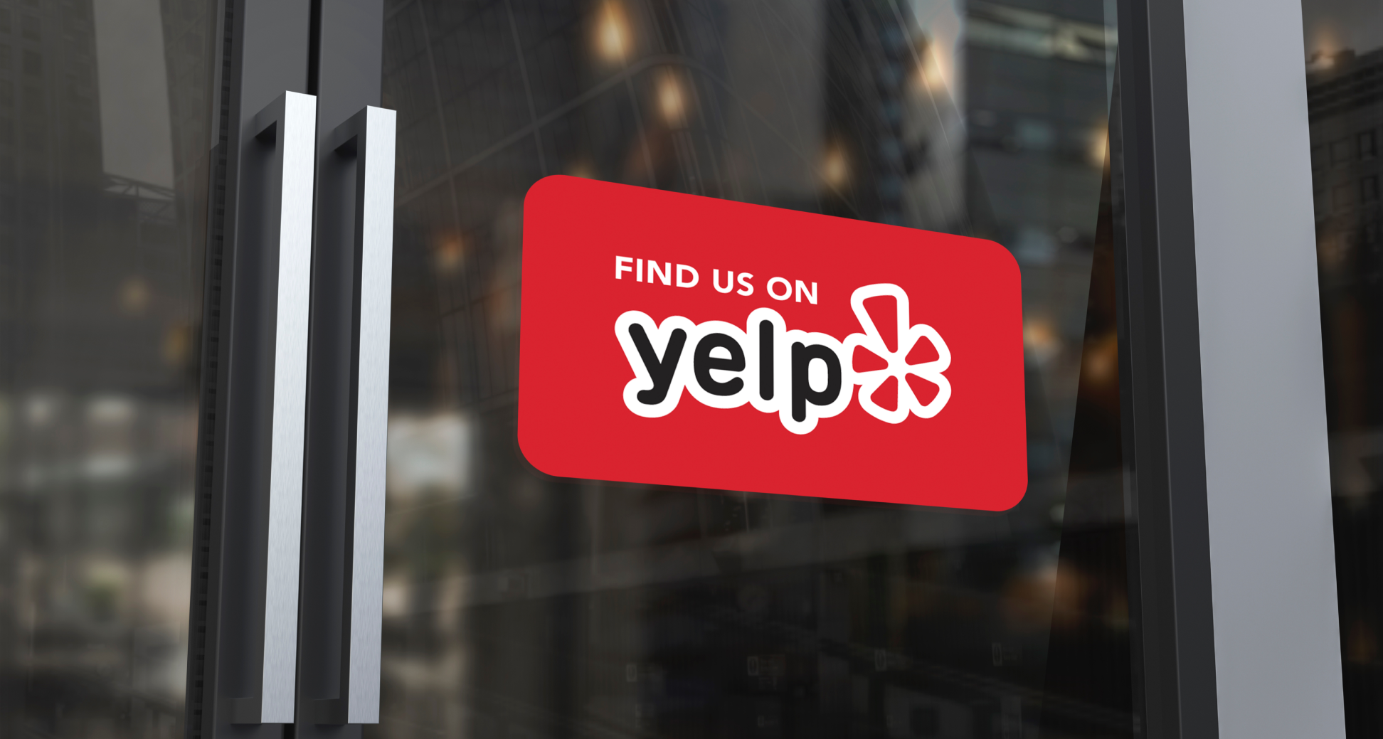 Yelp in-store branding