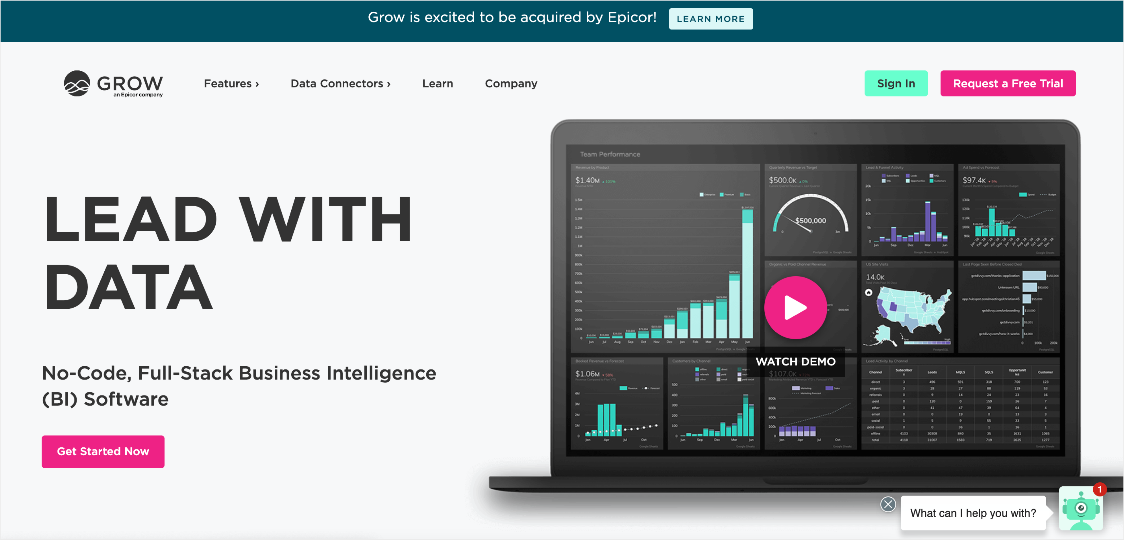 service for creating reports and business intelligence dashboards